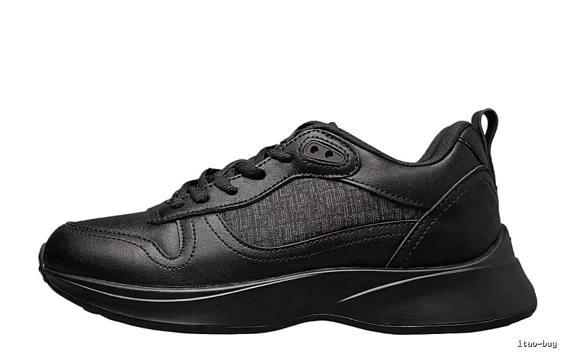 Dior retro-style black sneakers