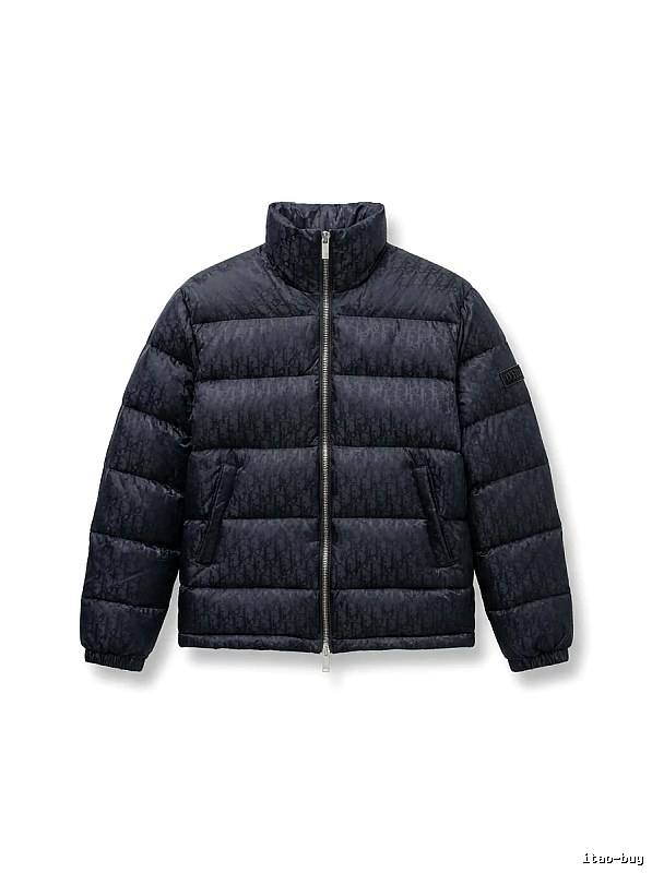 Dior's classic fashionable black down jacket