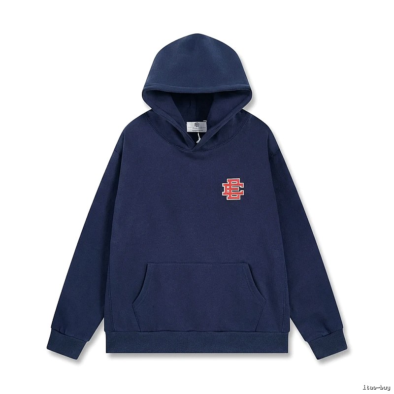 Eric Emanuel simple style navy blue hoodie