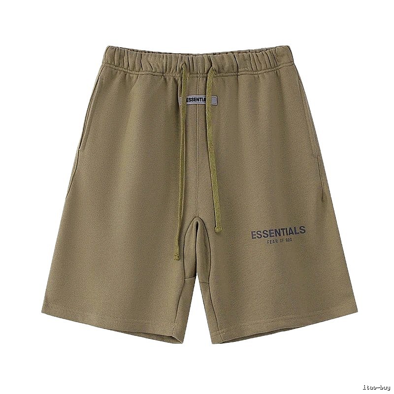 ESSENTIALS Casual Khaki Shorts