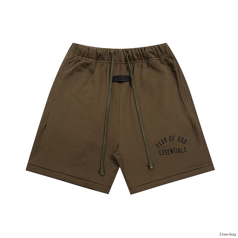 ESSENTIALS Casual Khaki Shorts