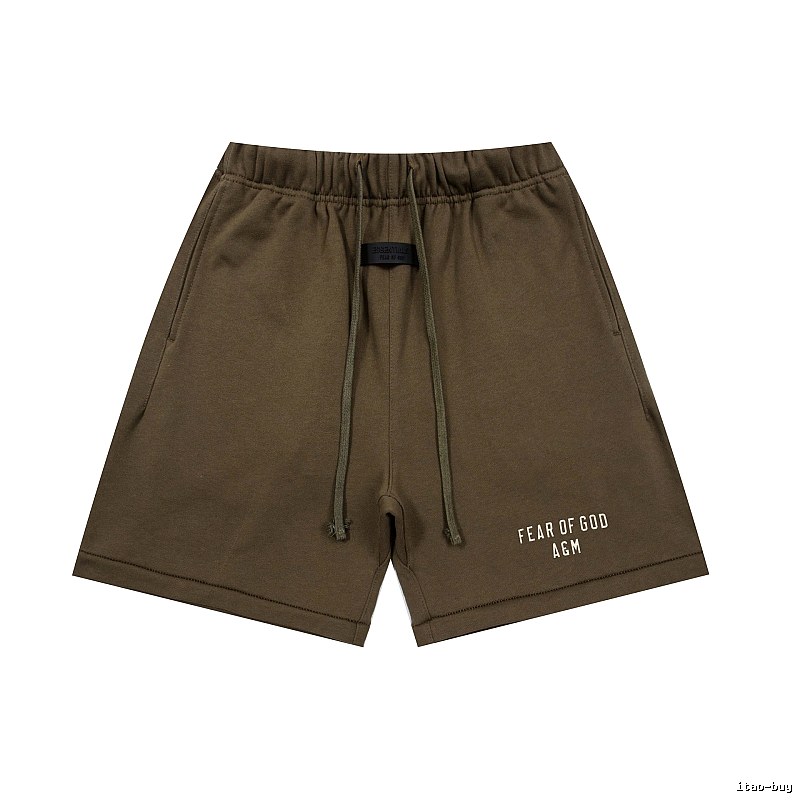 ESSENTIALS Casual Khaki Shorts
