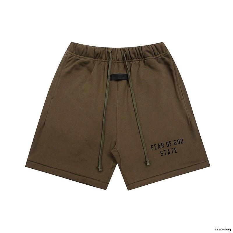 ESSENTIALS Casual Khaki Shorts