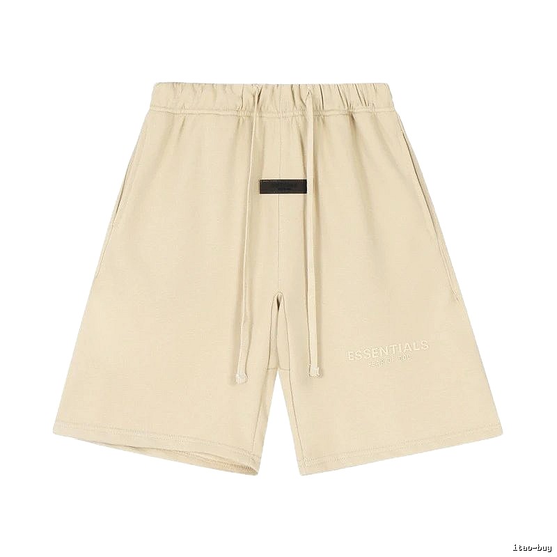 ESSENTIALS casual style beige shorts