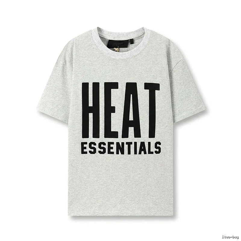 ESSENTIALS HEAT Series Grey T-shirt