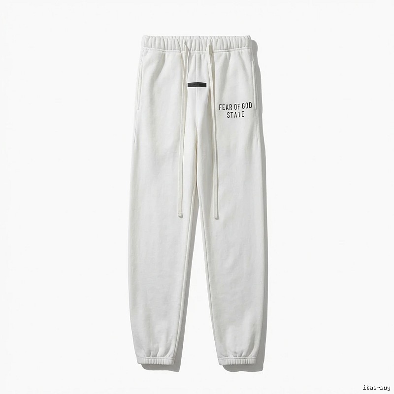ESSENTIALS Simple Style White Sweatpants