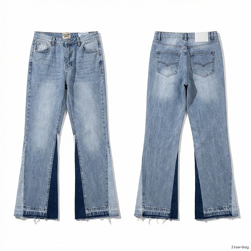 Gallery Dept. distressed light blue jeans