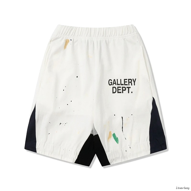 Gallery Dept Graffiti-style White Shorts