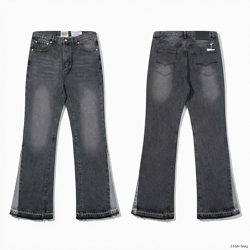 Gallery Dept Retro Style Black and Grey Jeans