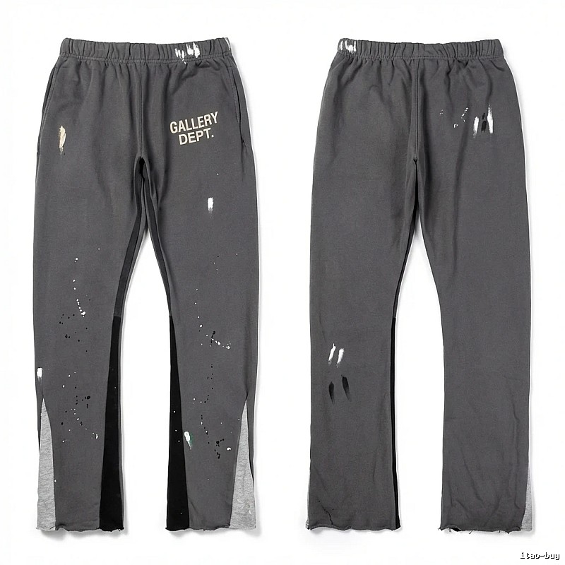 Gallery Dept Ripped Grey Sweatpants