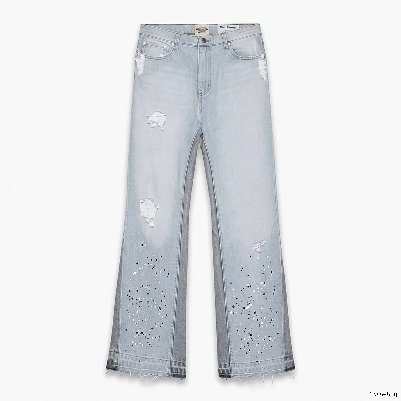 Gallery Dept Ripped Light Blue Jeans