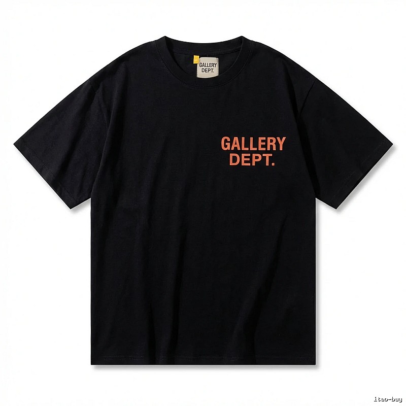 Gallery Dept. Simple Style Black T-shirt