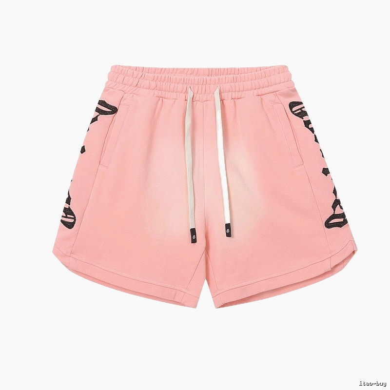 Godspeed Printed Street Style Pink Shorts