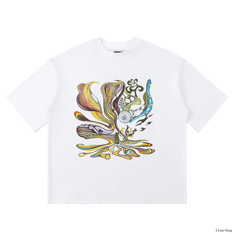 Graffiti-style White T-shirt of House of Errors