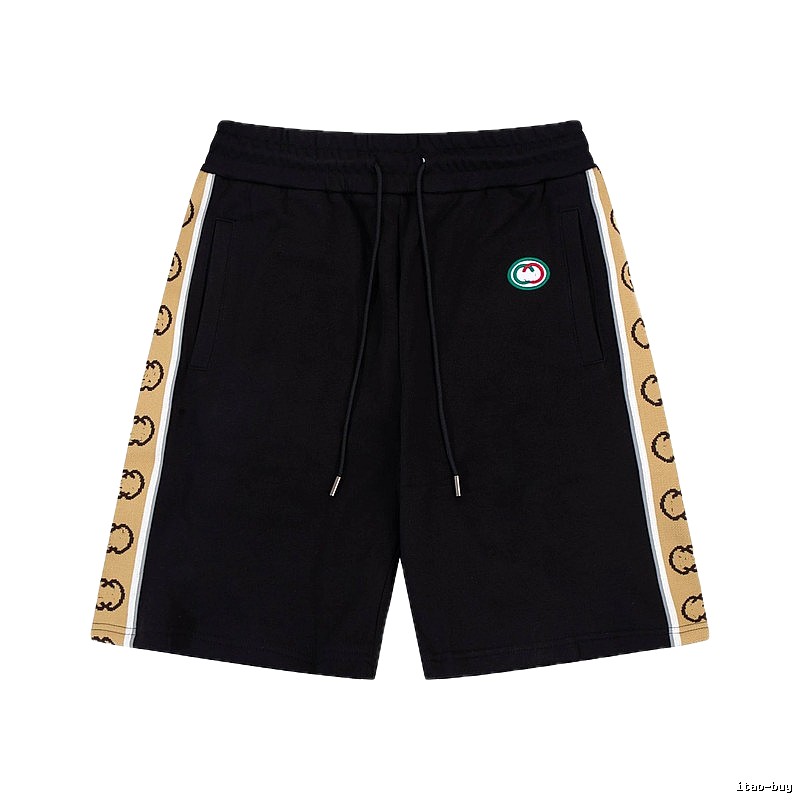 Gucci classic style black shorts