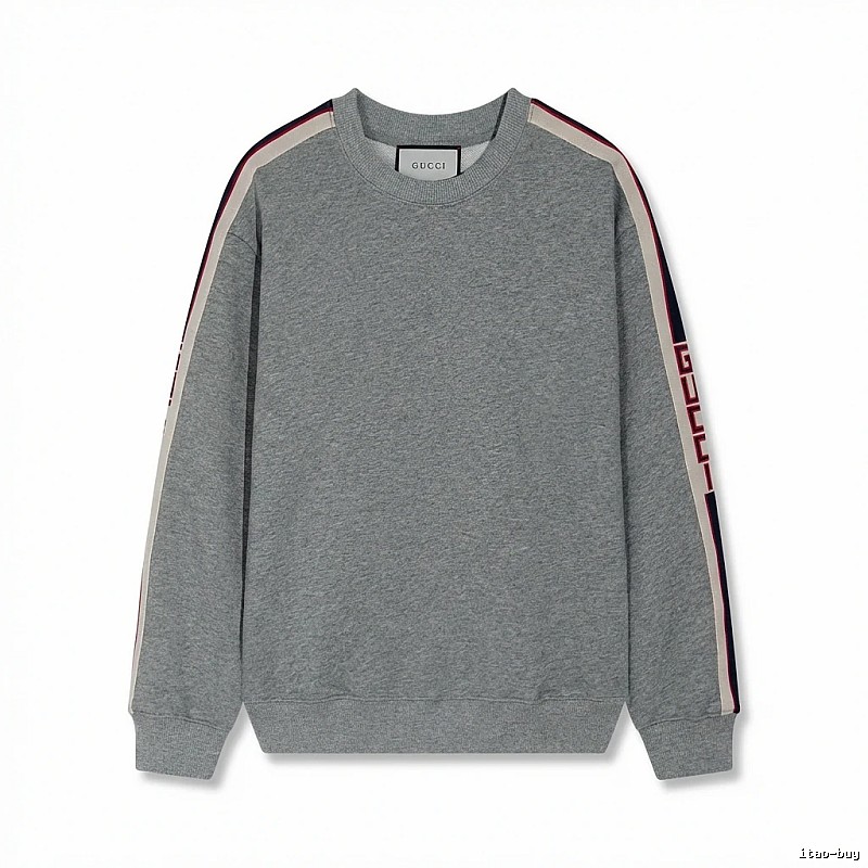 Gucci retro-style grey sweatshirt