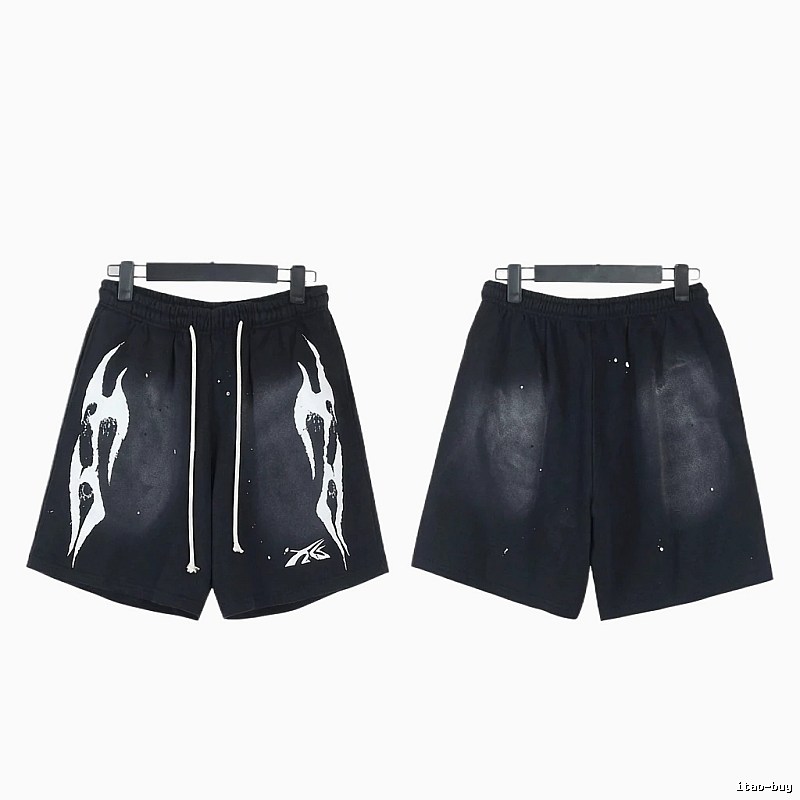 Hellstar dark style black shorts