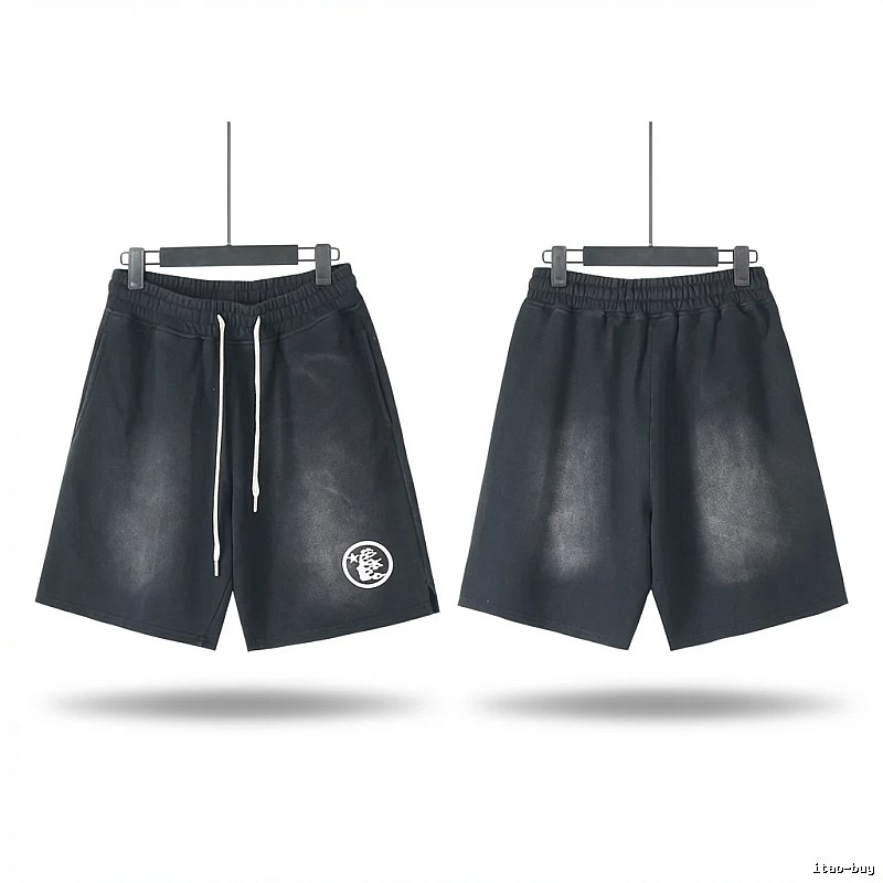 Hellstar dark style black shorts