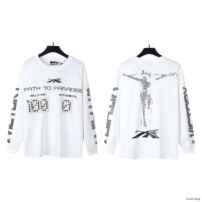 Hellstar religious style white T-shirt
