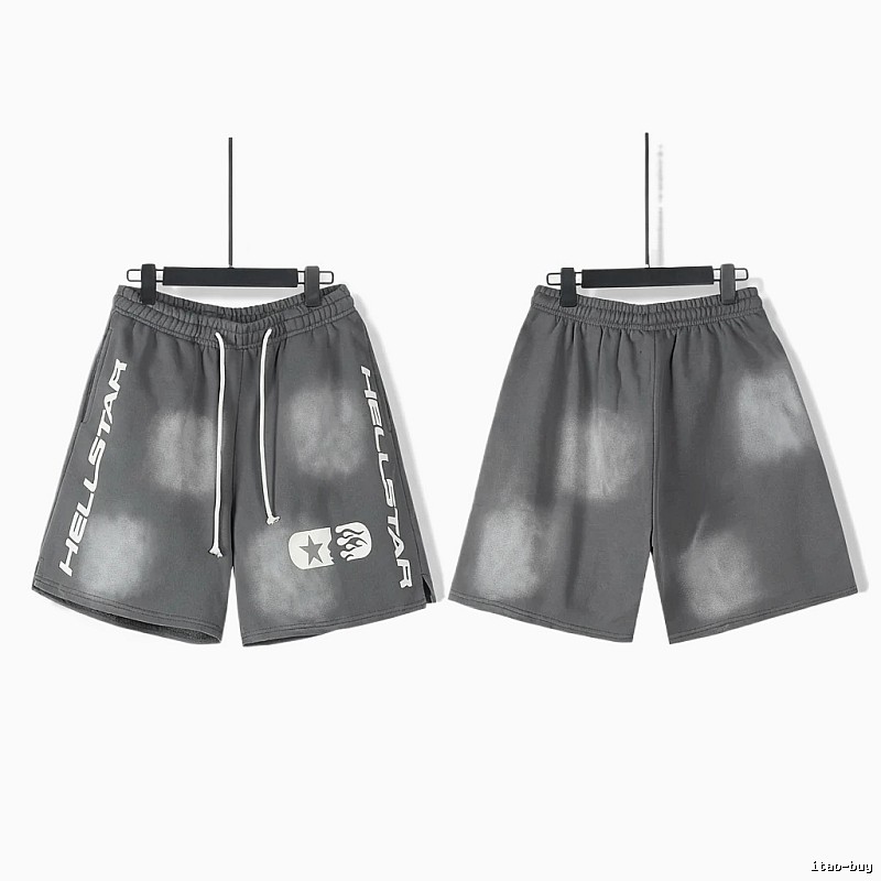 Hellstar Tie - Dye Style Grey Shorts