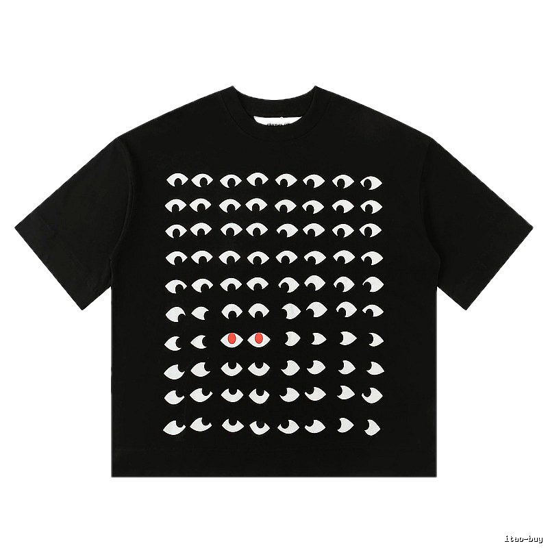 House of Errors Dark Trendy Cool Black Short-sleeve