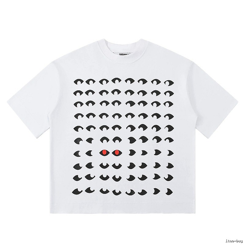 House of Errors Eye Print White T-shirt