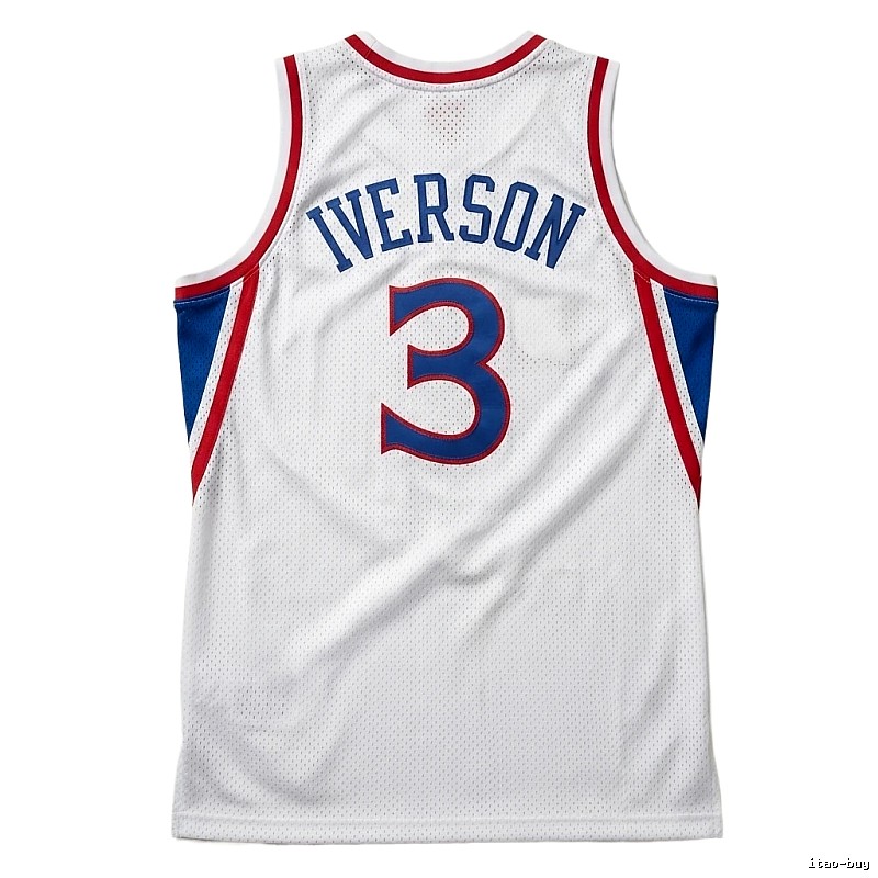 Iverson No. 3 retro-style jersey