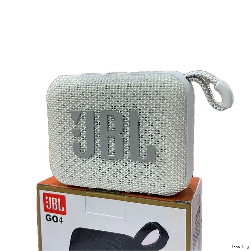 JBL Go 4 Portable Speaker in Silver