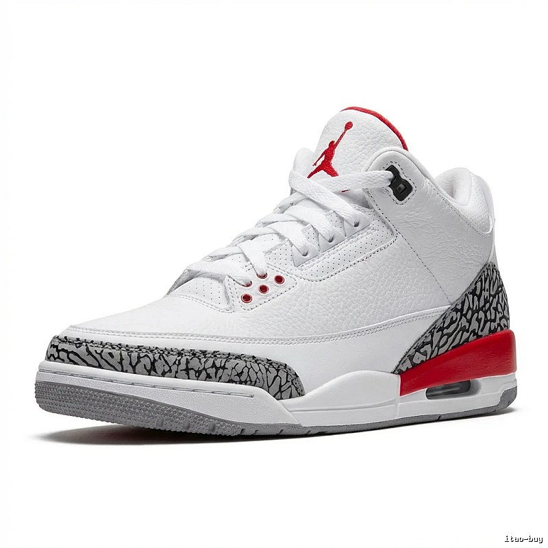 Jordan 3 Retro White/Red