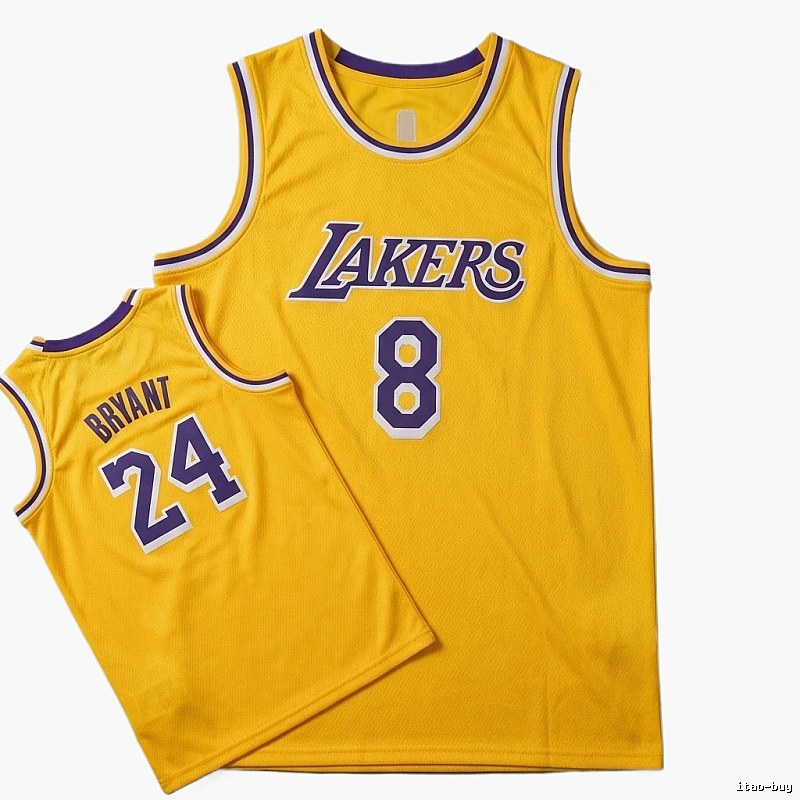 Kobe Lakers retro yellow jersey