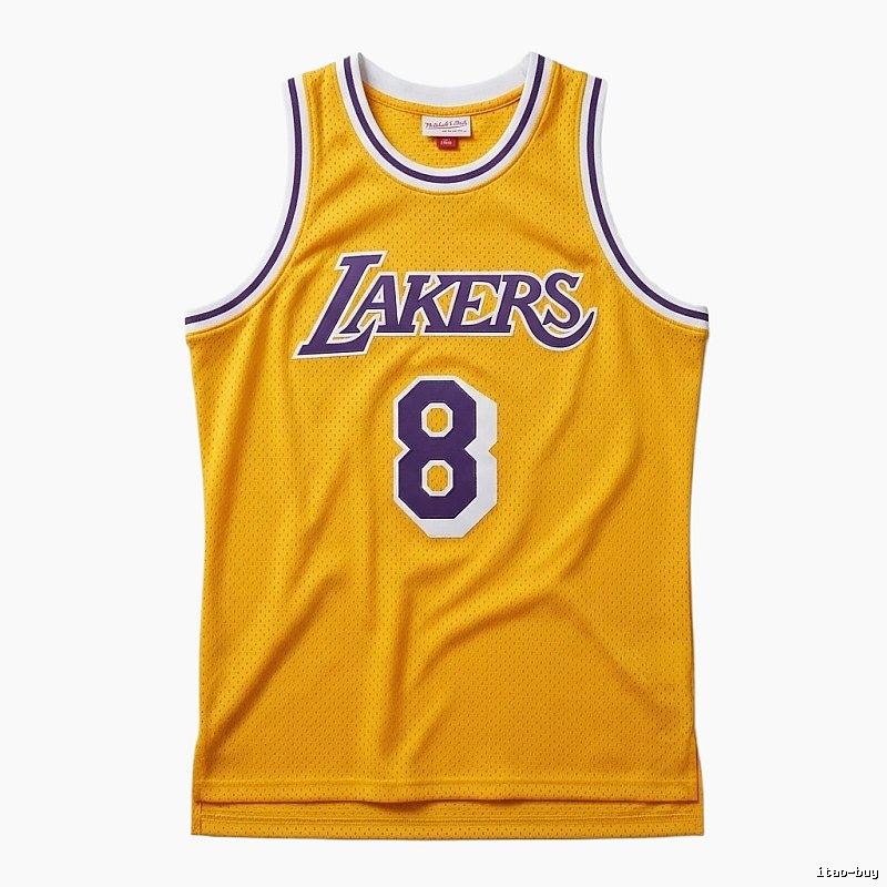 Kobe Lakers retro yellow jersey