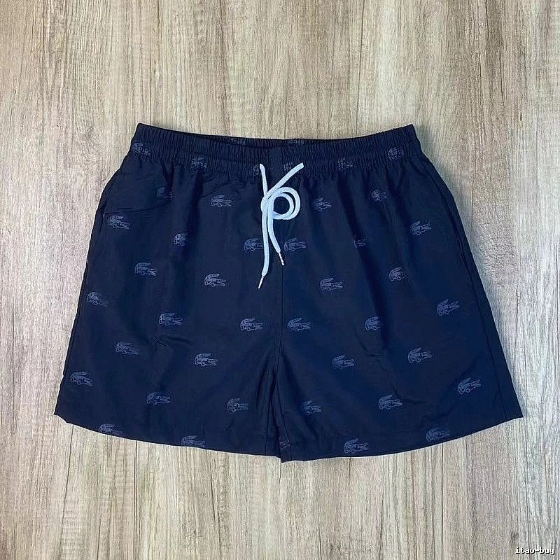 Lacoste Resort Swim shorts Navy Drawstring Subtle for Travel Looks