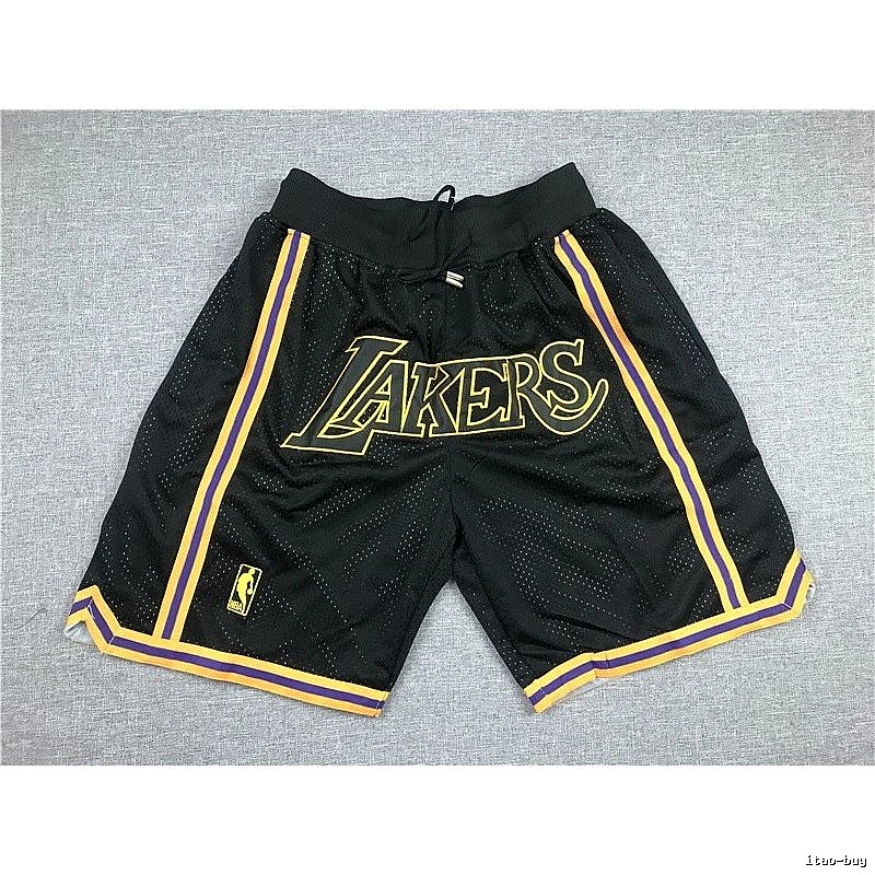 Lakers Daily Basketball shorts Yellow Lakers Mesh for City Outfits