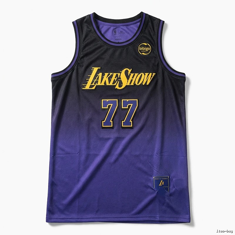 LakeShow No.77 Gradient Basketball Jersey