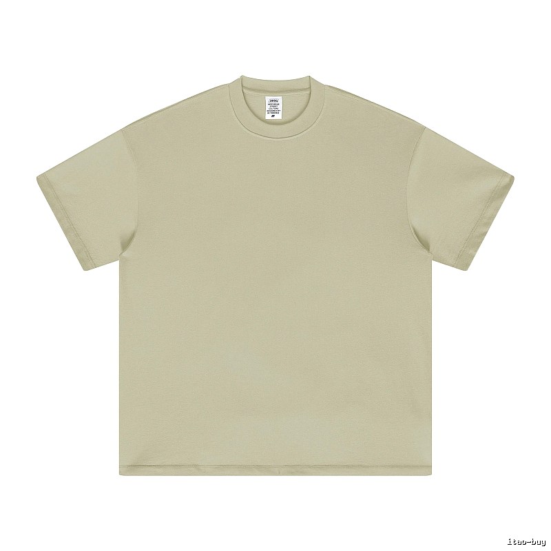 Lightweight Plain white T-shirt Minimal White Short for Trend Styling