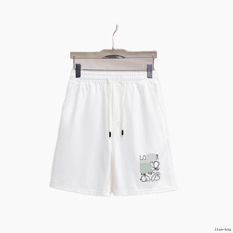 LOEWE Floral Casual White Shorts