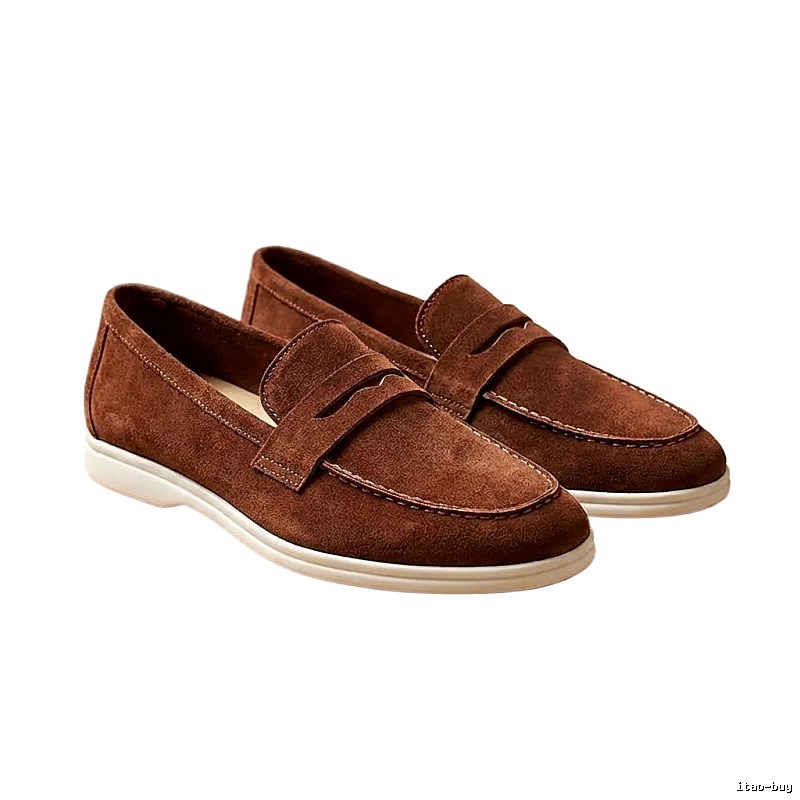 Loro Piana casual style brown shoes