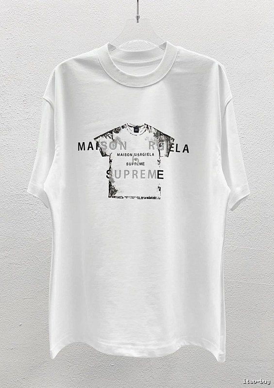 Maison Margiela Co-branded Street Style White T-shirt