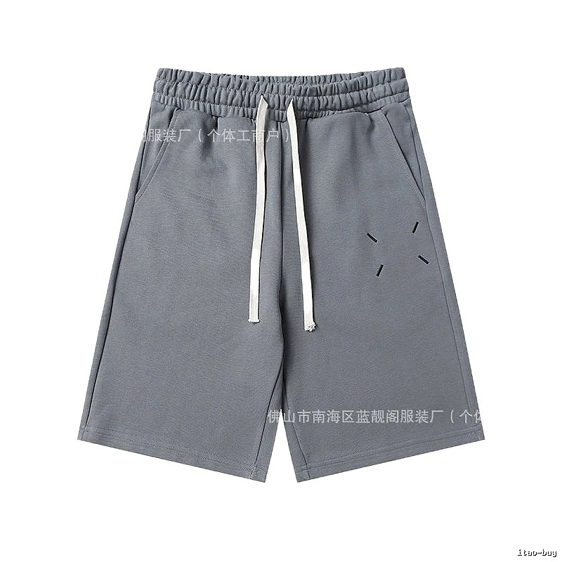 Maison Margiela minimalist style grey shorts