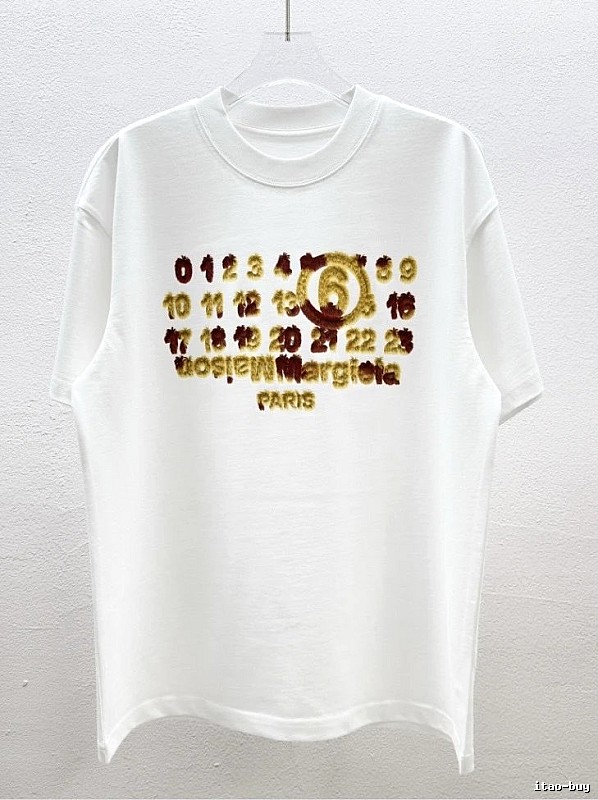 Maison Margiela Number Series High-Street White T-Shirt