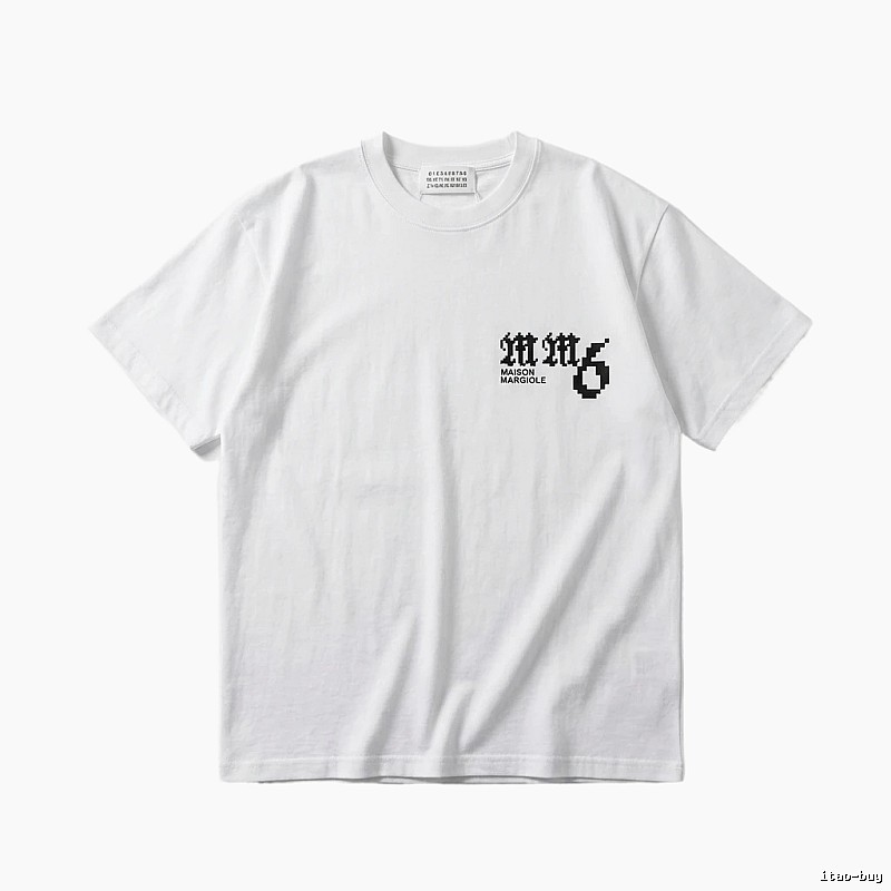 Maison Margiela simple-style white T-shirt