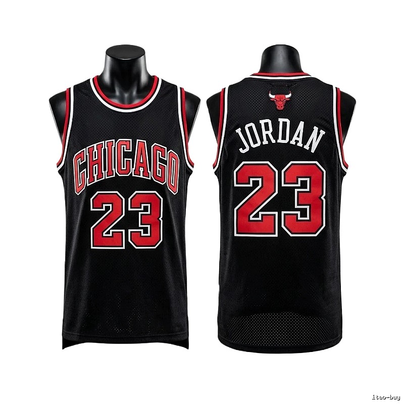 Michael Jordan Jordan No. 23 black jersey