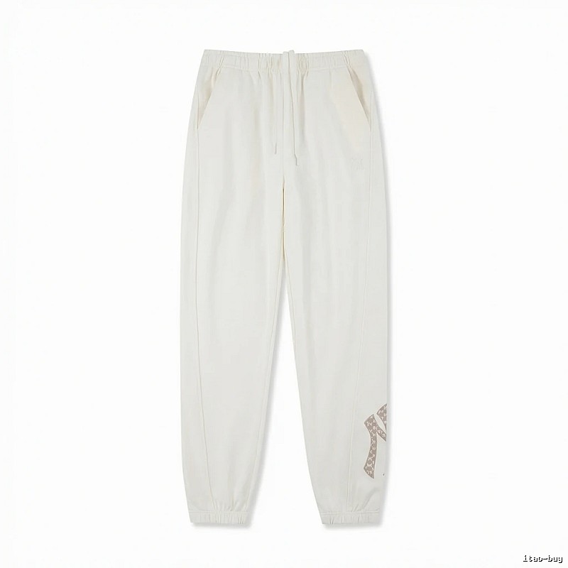 MLB casual style white sweatpants