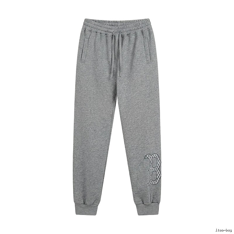 MLB series casual gray sweatpants