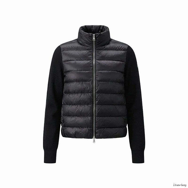 Moncler black fashionable down jacket
