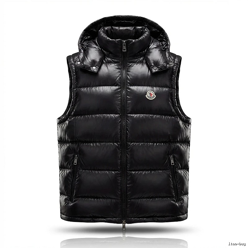 Moncler Black Trendy and Cool Down Vest