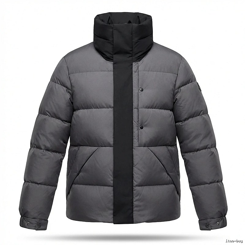 Moncler classic grey down jacket