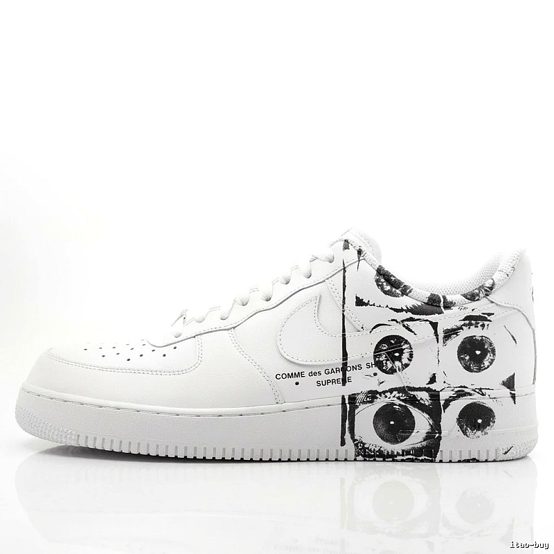 Nike Air Force 1 Dark Style White Shoes
