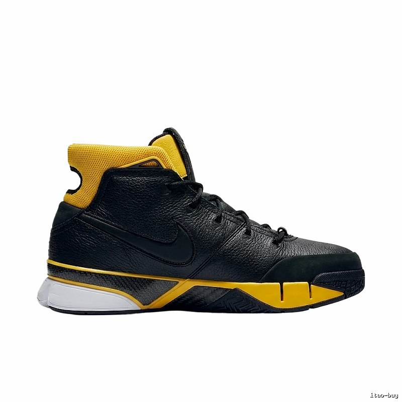 Nike Basketball Shoes Black and Yellow Cool Style