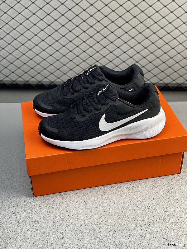 Nike Black and White Road Runners Defined by Sport Panel Mix